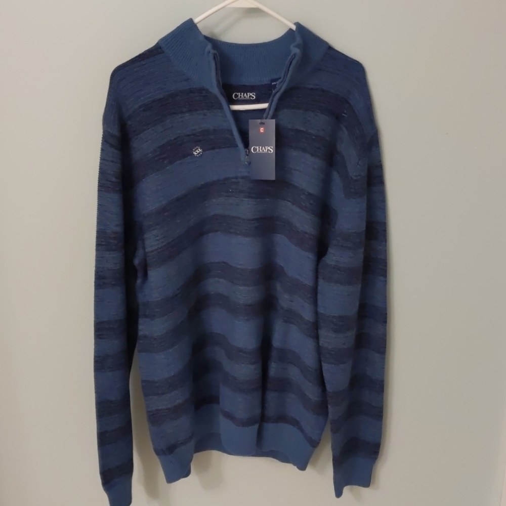 Men's Chaps Zip-up Sweater